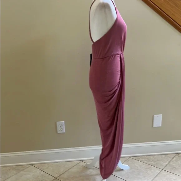Lulus Elegant Mauve Spaghetti Strap Dress Size Medium New With Tags - Picture 8 of 11
